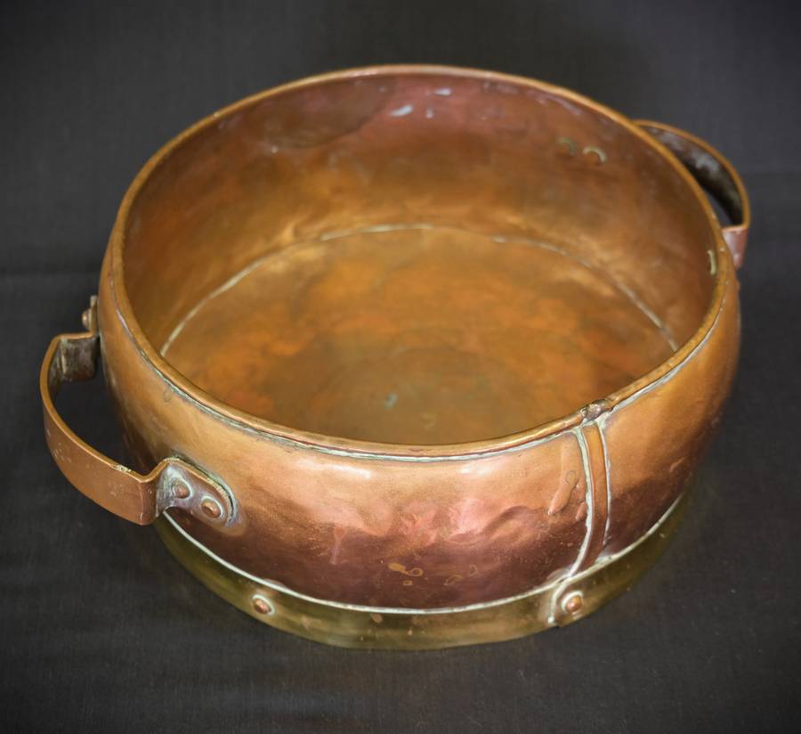 Vintage Copper and Brass Dish