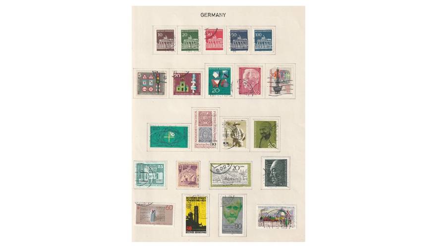 Germany & Anglo American Zone. 15 Page selection of MM* & used stamps.