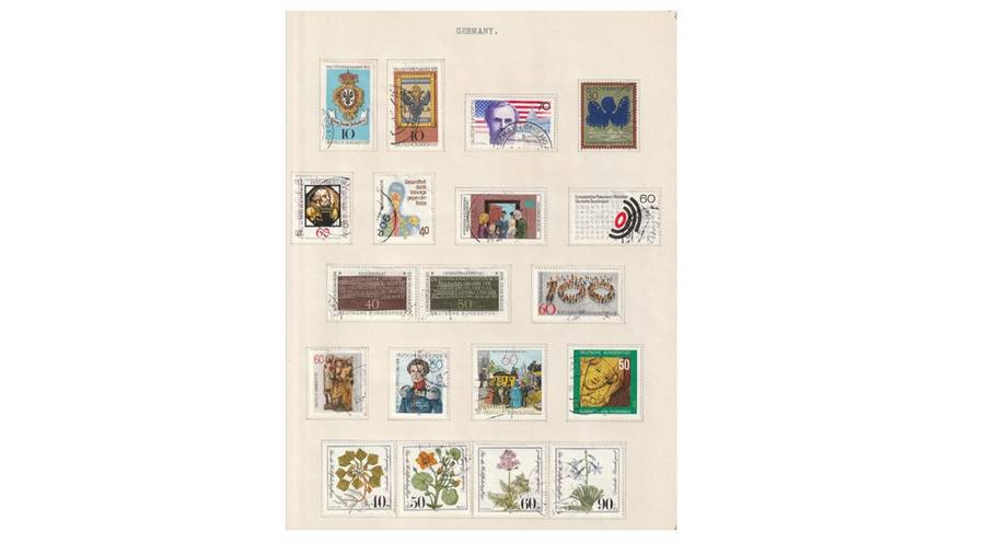 Germany & Anglo American Zone. 15 Page selection of MM* & used stamps.