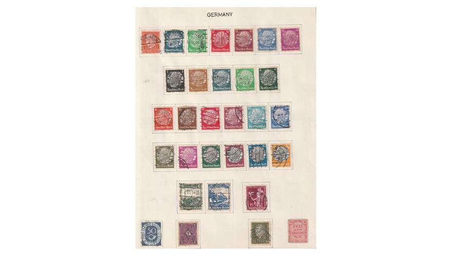 Germany & Anglo American Zone. 15 Page selection of MM* & used stamps.