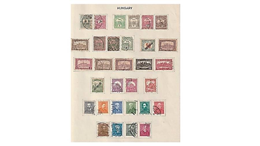 Hungary 7 page selection