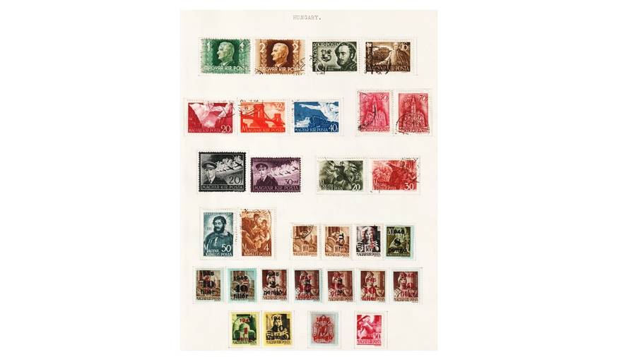 Hungary 7 page selection