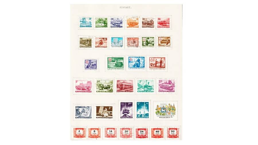 Hungary 7 page selection