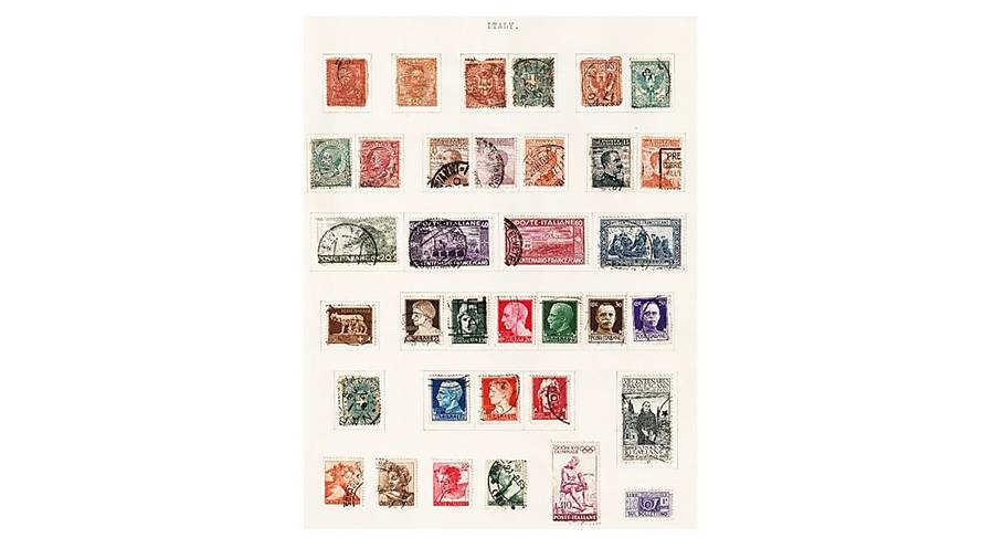 Italy and Colonies 6 page selection