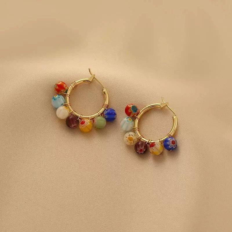 Contrast Candy Earrings