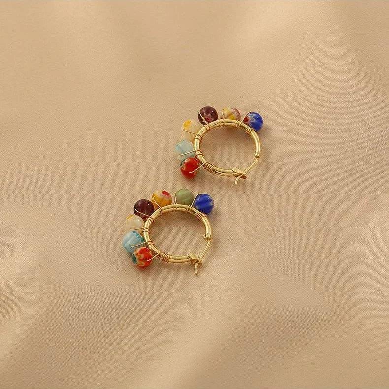 Contrast Candy Earrings