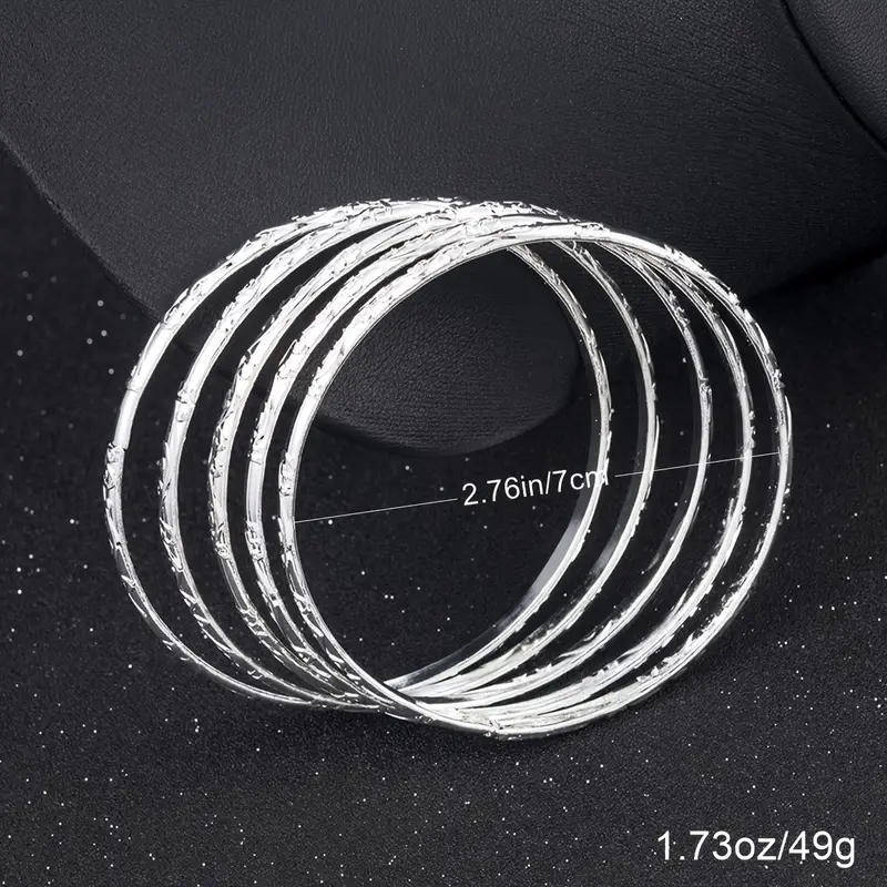 Silver Plated Bangles