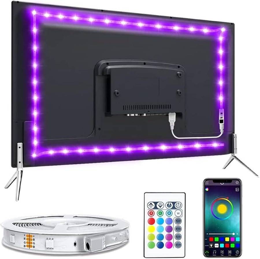 1-metre RGB LED TV Strip Lights