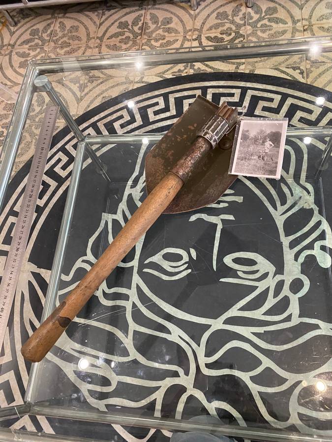 Vintage Military Shovel