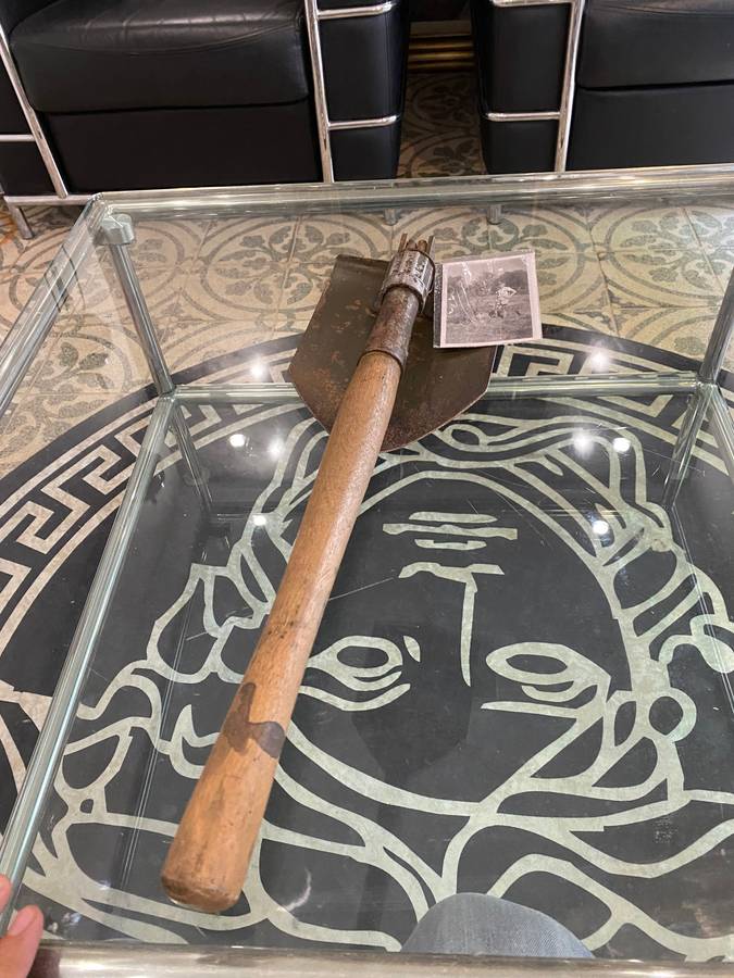 Vintage Military Shovel