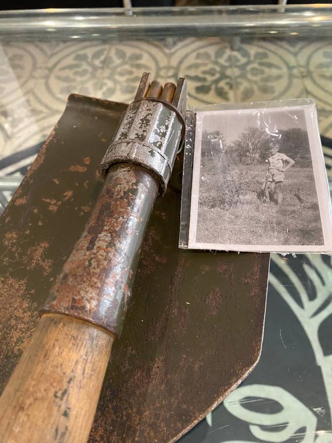 Vintage Military Shovel