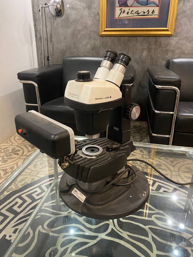 Bausch & Lomb Mark V gemolite microscope