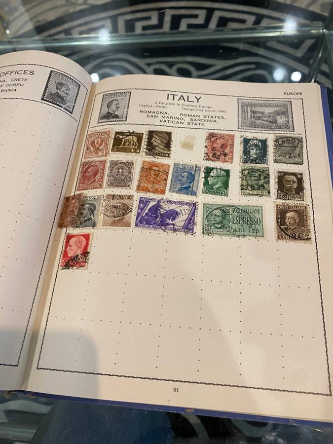Stamp books