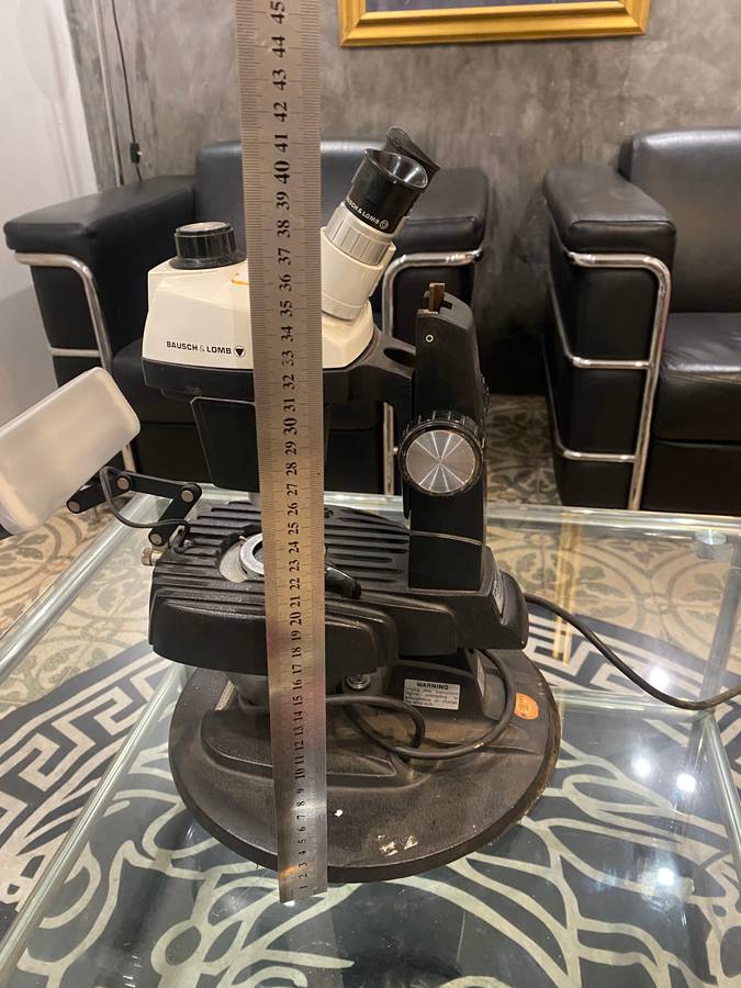 Bausch & Lomb Mark V gemolite microscope