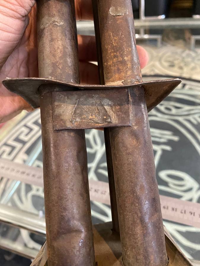 Antique Metal Candles
