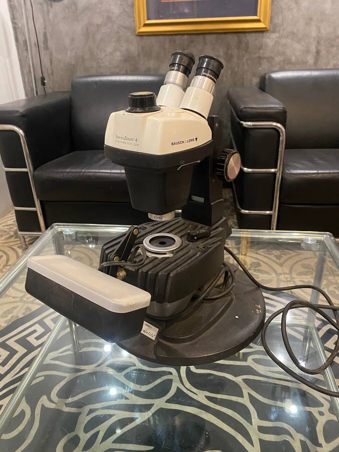 Bausch & Lomb Mark V gemolite microscope
