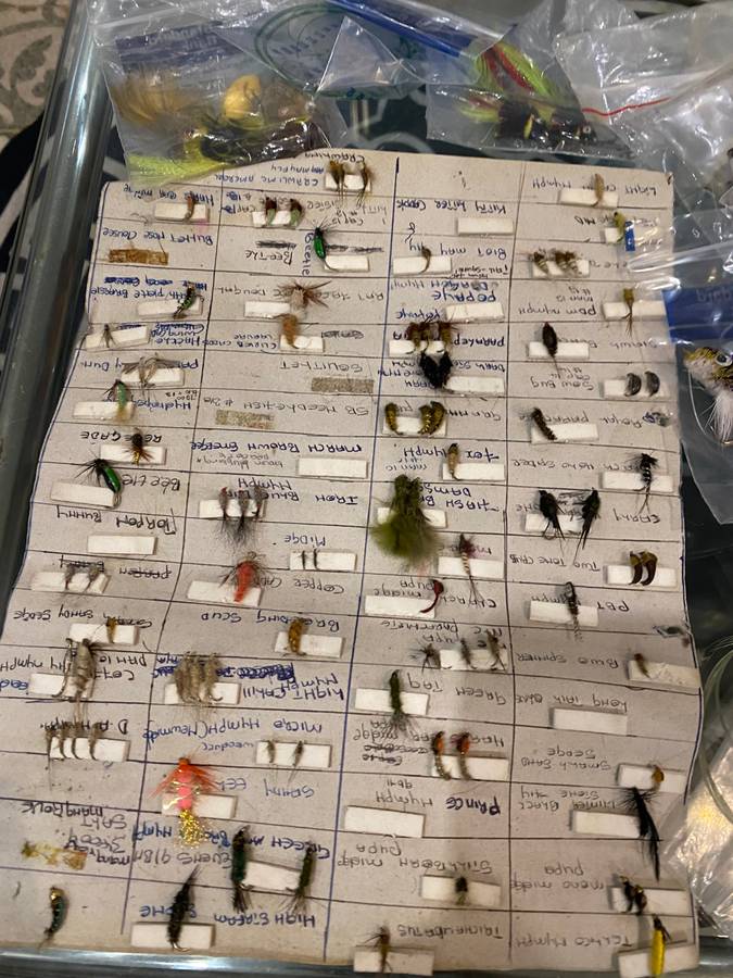 Large collection of fly fishing stuff