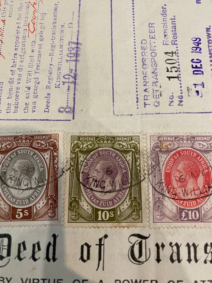 Union of South Africa stamps
