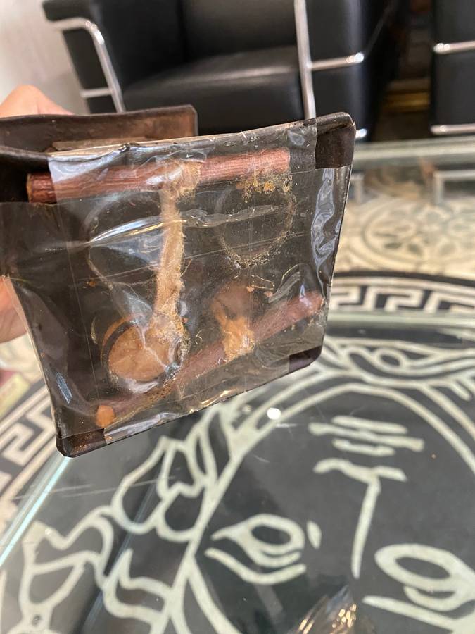 Antique Metal Candles