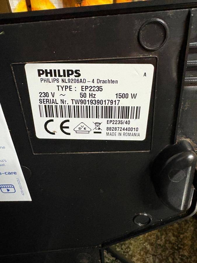 Philips coffee machine