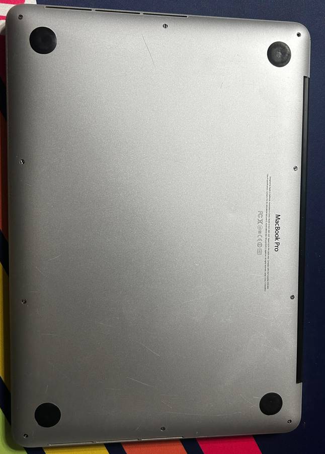 MacBook Pro 13" late 2012 model