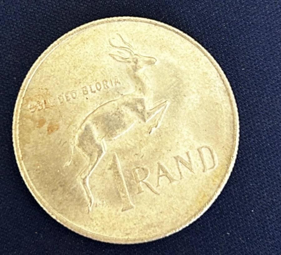1967 1 Rand silver coin