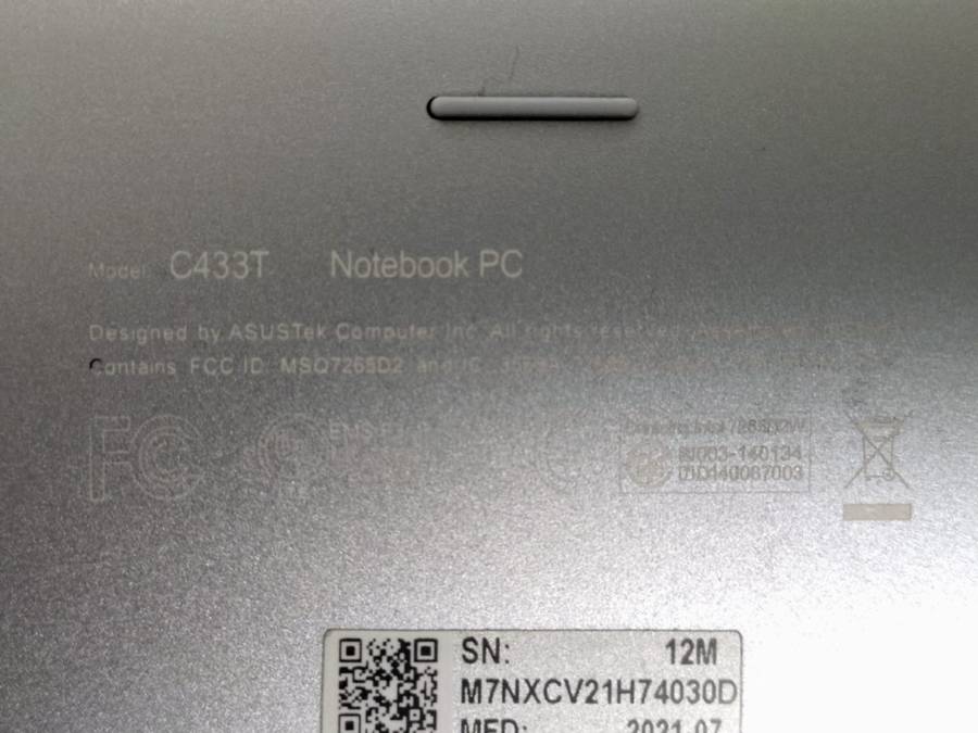 Asus Chromebook  Flip C433