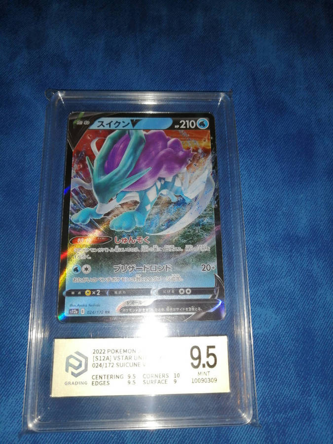 Pokémon - 2022 VSTAR Universe - s12a #024/172 Suicune V PCG 9.5