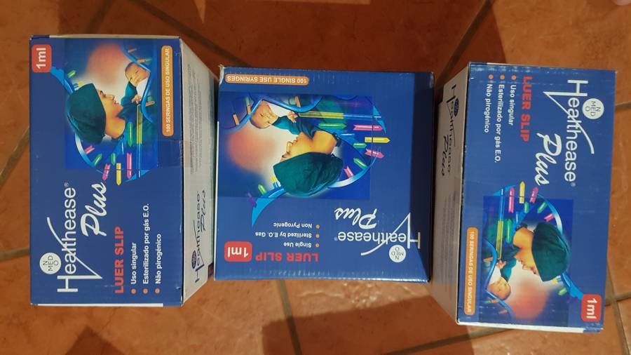 Healthease Plus - 80 x 60ml Syringes & 300 x 1ml Syrgines