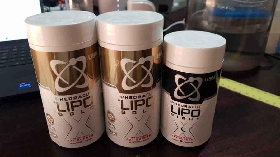 USN - 2 x Phedracut Lipo Gold & 1 x Phedracut Lipo Night