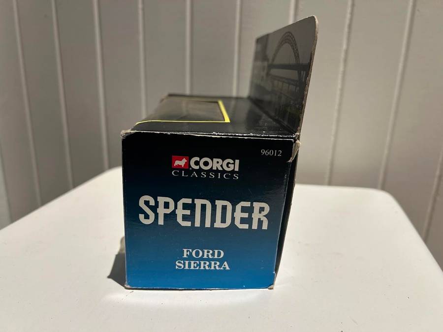 CORGi no 96012 The SPENDER TV show FORD SIERRA police car from the BBC TV Series dates 1995