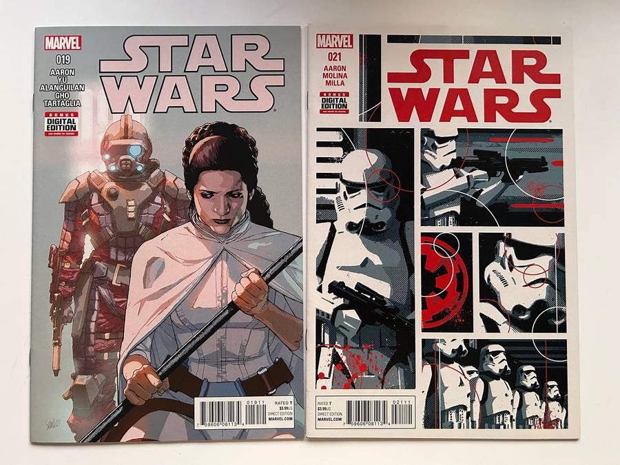 2015 MARVEL  Star Wars Vol 2 series 61 of 72 comics