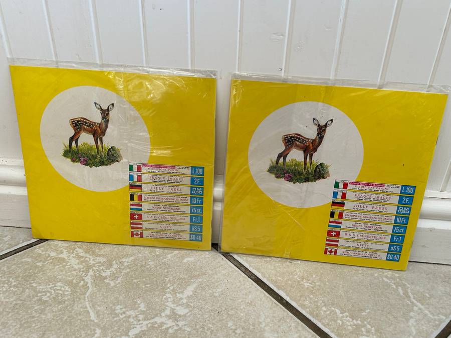 Two x 1976 BABY ZOO albums by Panini Italy