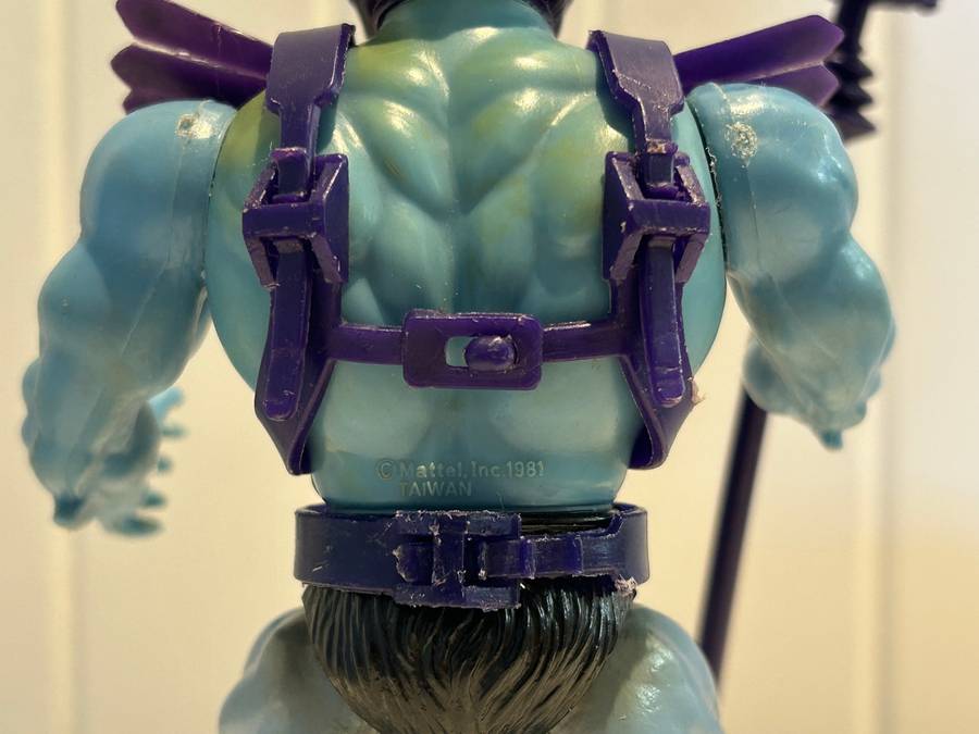 Original Vintage SKELETOR Soft Head 1981 from He-man Masters of the Universe range