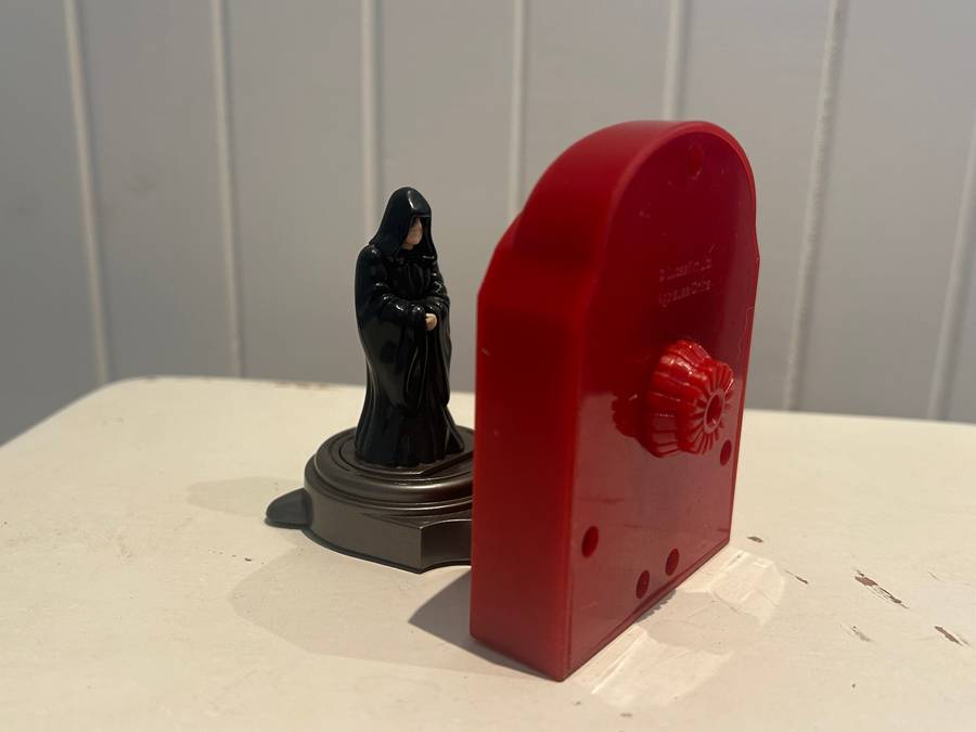 Star Wars EPISODE ONE CALTEX pretrol station premium DARTH SIDEOUS Palpatine figure  1999
