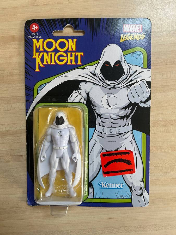 Hasbro Marvel Legends Retro Collection Action Figure 2022 Marvel's Moon Knight 10cm