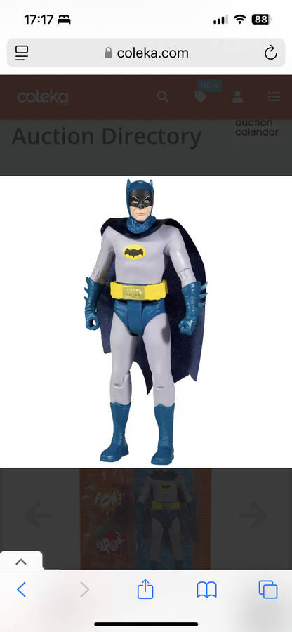 Mcfarlane 6 inch BATMAN Classic 1960s Adam West Action Figure