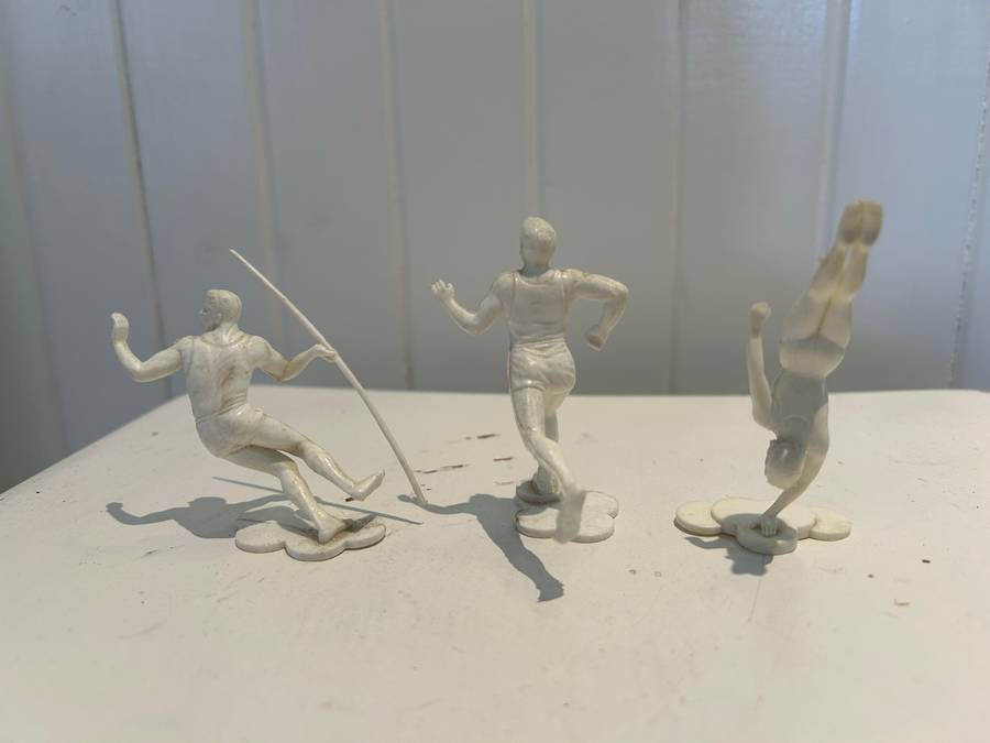 A complete set of 10 of the the Pepsi Cola South African TOKYO 1964 OLYMPICS Sports figure set