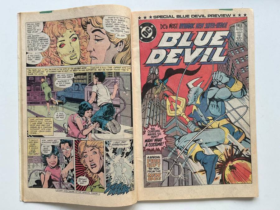 1st Appearance of the BLUE DEVIL in Firestorm Vol 2 No 24 June 1984