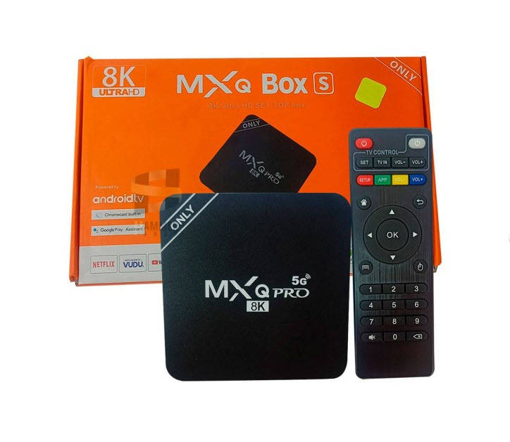 Android 13,  Quad core 64GB MXQ PRO 8K 5G TV BOX