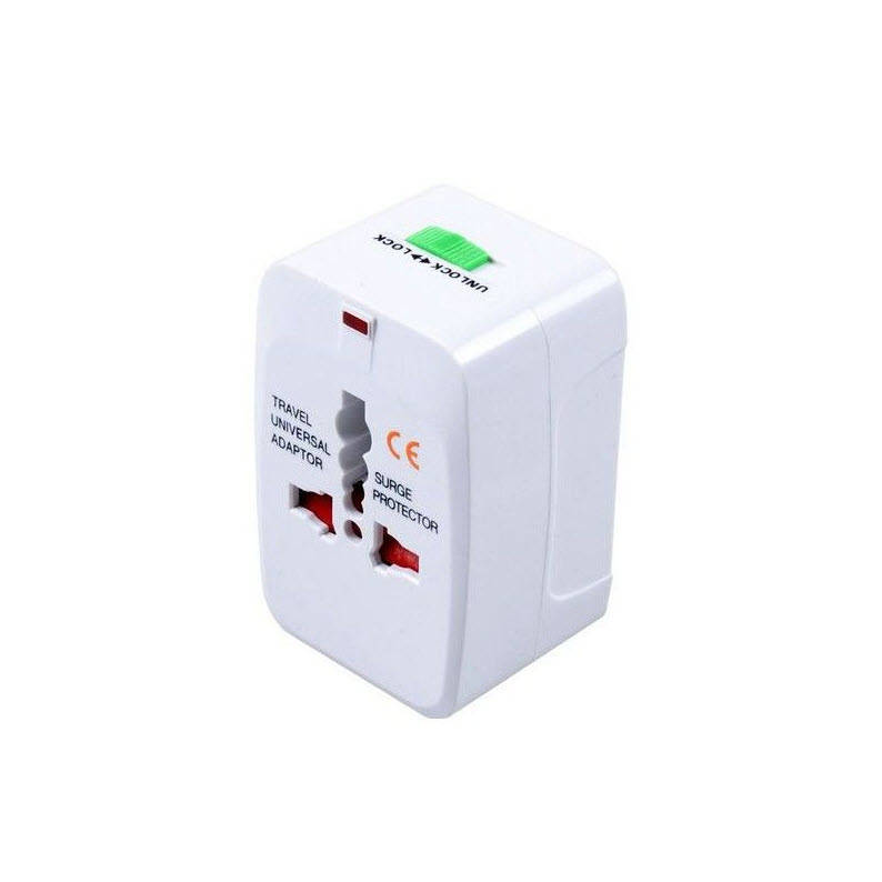 All-in-one International Travel Power Adapter Plug (Covers all sockets around the World)