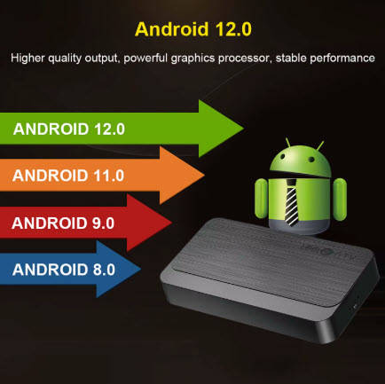 Android 12.0 Lemon Allwinner H618 Quad-Core 64bit 2GB RAM 16GB ROM with 5G WiFi 4K HD TV Box