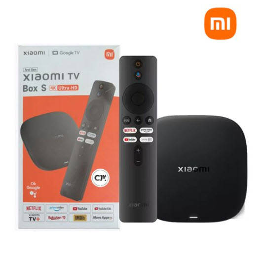 Introducing Xiaomi Mi Box Gen 3 Goggle and Netflix Certified 32GB Android Tv Box Wi-Fi 6e