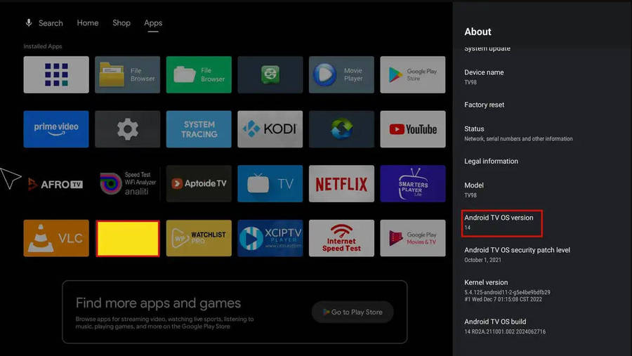 Latest Gen Android 14 TVOS 8K U16 Plus 4GB Ram with 64GB Rom Quad Core Cpu 5G WiFi, BT5.2 Tv Box