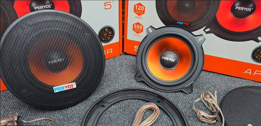 Pervoi 5-Inches 2-Way 550W Max 120W RMS Power Car Speaker CTC-5592