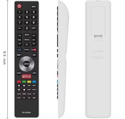 New EN-33926A EN33926A Replacement Remote Control Compatible with Hisense LCD LED TV