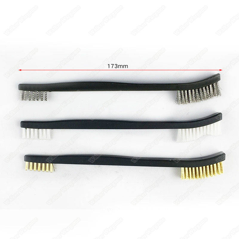 Firearm Airsoft Cleaning Brush Tools Kit Set Deluxe - With Case and metal Picks