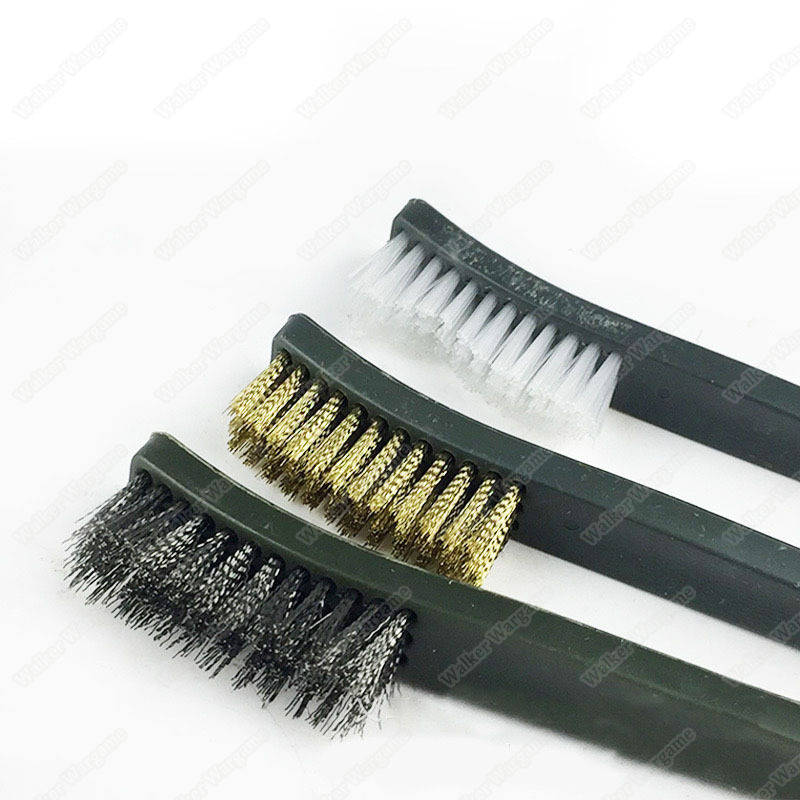 Firearm Airsoft Cleaning Brush Tools Kit Set Deluxe - With Case and metal Picks