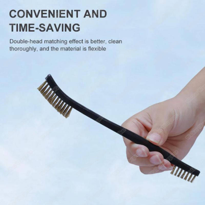 Firearm Airsoft Cleaning Brush Tools Kit Set Deluxe - With Case and metal Picks