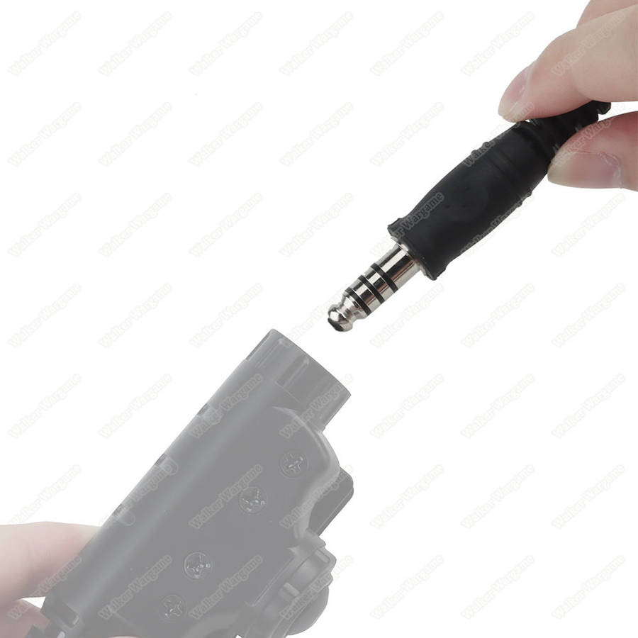 WST C5 Helmet Side Folding Head Set Communication Headsets Black